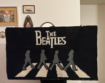 THE BEATLES　掛け時計　モノクロ　モノトーン THE BEATLES 掛け時計 モノクロ モノトーン 【公式通販】