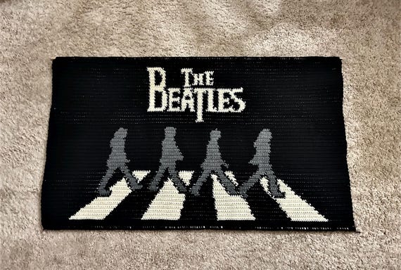 The Beatles Abbey Road Tapestry Crochet Pattern | Instant Download