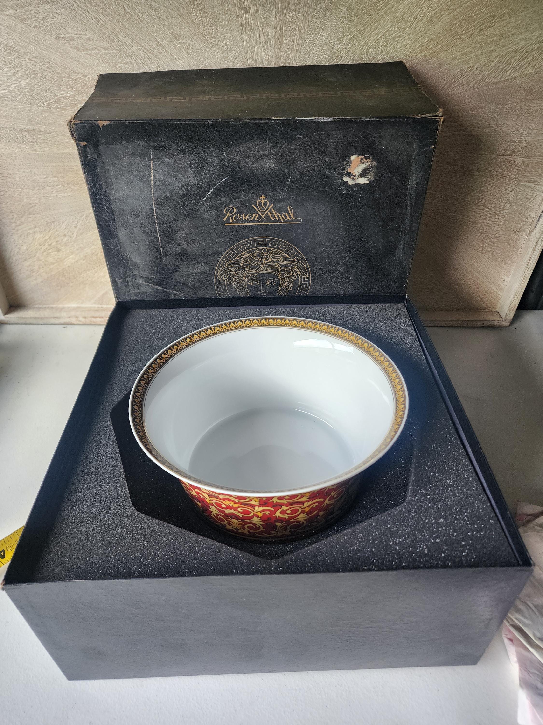 Versace Medusa Red Rosenthal - Etsy