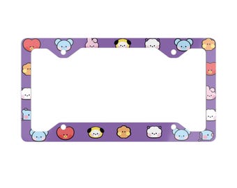 BTS License Plate - Etsy