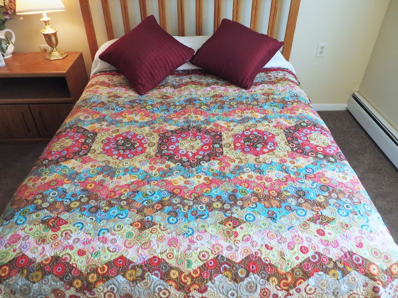 Quilted Couch Throw Bed Topper Etsy