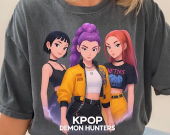 KPop Demon Hunters PNG – HUNTR/X Heartthrob Officially Licensed Sublimation Design (Digital Download)
