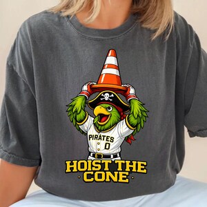 Içar o cone PNG, Meme engraçado de beisebol de Pittsburgh, Humor com mascote papagaio pirata imagem 6