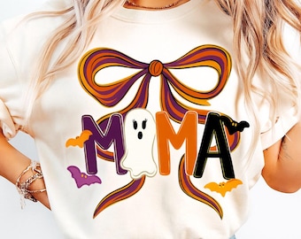 Spooky MAMA Halloween PNG, Boo Mama PNG, Spooky Coquette Png, Ghost Png, Halloween Png, Fall Png, Preppy Png, Trendy Png, Halloween Boo Png