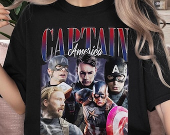 Captain America Shirt, Captain America Comfort Color Shirt, Steve Rogers Unisex Shirt, Superhero Shirt, Shirt Gift For Captain America Lover