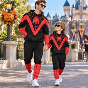Sweat à capuche cosplay Spin Spider Spidey et ses amis extraordinaires, T-shirt 3D costume d'Halloween Miles Morales, Cadeau d'anniversaire Spidey Spin, Tenues HLW