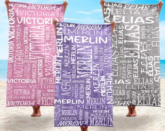 Custom Name Moana Maui Beach Towels, Moana 2 Movie Towels, Moana Princess Beach Towels, Princess Moana Lovers Birthday Beach Towel Gifts