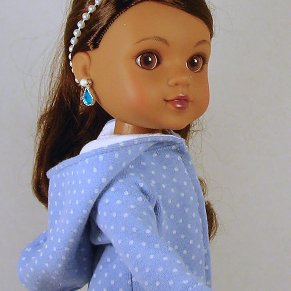 Hoodie Jacket pattern for Hearts 4 Hearts Girls, Les Cheries, Groovy Girls Dolls