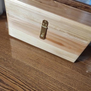 Hand Made Cedar Keepsake Box