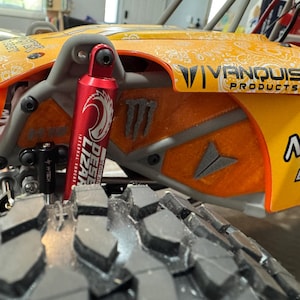 H10 Optic front inner fender panels