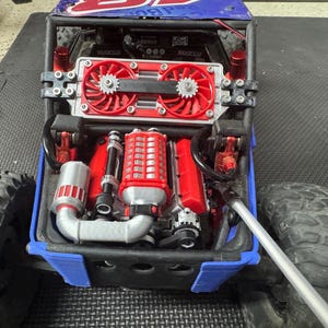 Vanquish H10 Optic radiator with fans