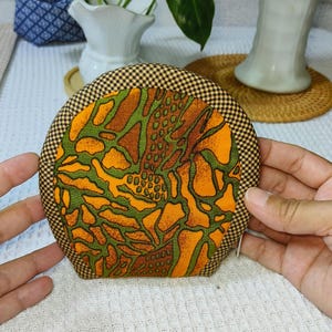 Bolsa con cremallera para guardar monedas, carteras bohemias para mujer, soporte para teléfono, mini bolso hecho a mano, regalo único para ella, monedero colorido, pequeño bolso de viaje.