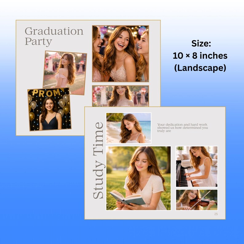 Graduation Party Slideshow Template Class of 2026, Senior Memory Photo ...