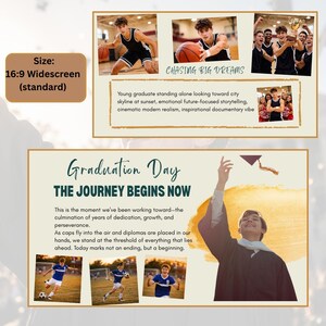 Emotional graduation story slideshow for parents and seniors