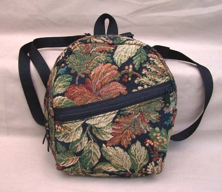 Tapestry Fabric Backpack - Etsy display picture 1