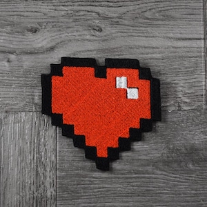 Süßes Geschenk Geschenk Pixel Herz Anime Inspiriert Aufnäher Aufnäher Aufnäher Applikation Aufnäher DIY Stickerei Patch