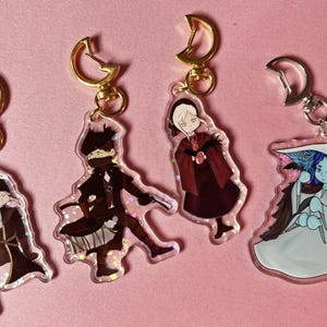 Soulsborne Acrylic Charm | 2.5” Star Holographic
