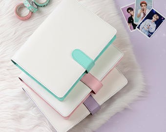 Kpop Photocard Binder | A5 Trading Card Album with 15 Inserts