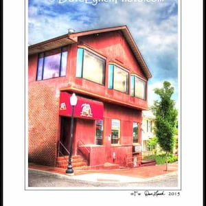 Blacksburg VA Virginia University Restaurant VA Art Prints Va Framed Canvas Photo Prints By Dave Lynch Of Richmond VA image 1