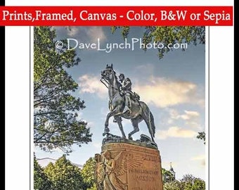 Charlottesville VA,Stonewall Jackson Monument,Charlottesville Virginia,Statue,Civil War,Map,Charlottesville Art Photo Prints by Dave Lynch