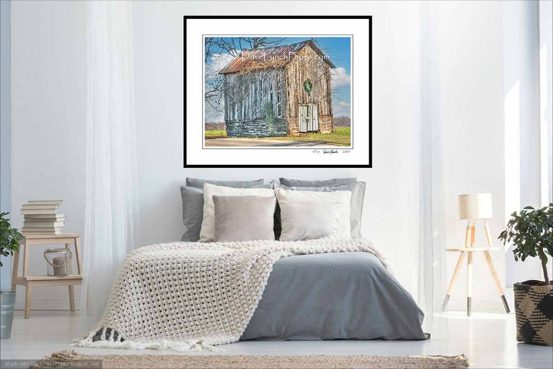 Powhatan County VA Christmas Country Farm Barn Christmas Etsy