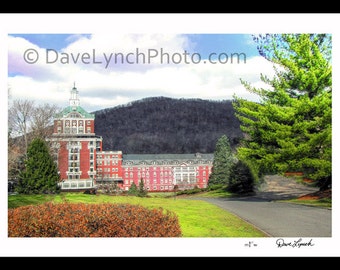 Homestead circa 1888 - Hot Springs VA - Bath County - Home Office Decor - Color or Black and White Available - Art Photographer Dave Lynch