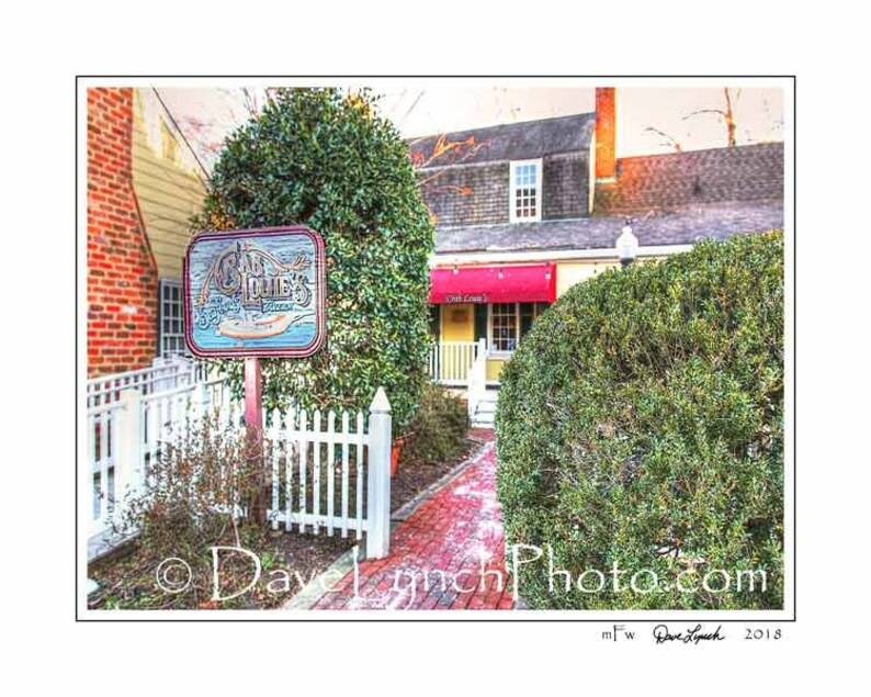 Richmond Virginia Art Photo Crab Louie's Seafood Tavern Etsy