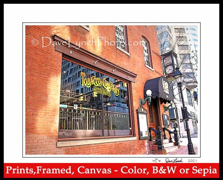 Richmond VA Art Photo,richmond Virginia,tobacco Company Restaurant,map ...