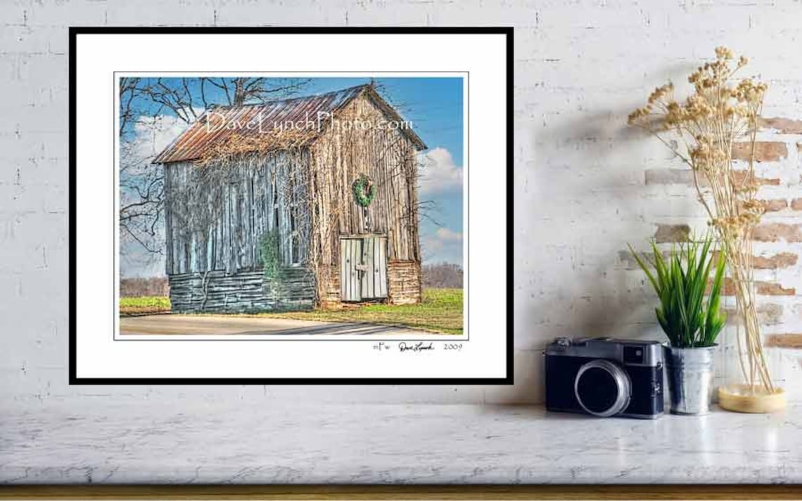 Powhatan County VA Christmas Country Farm Barn Christmas Etsy
