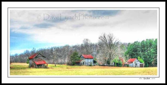 Tobacco Barns Charlotte County Va Farmbarn Artin Etsy