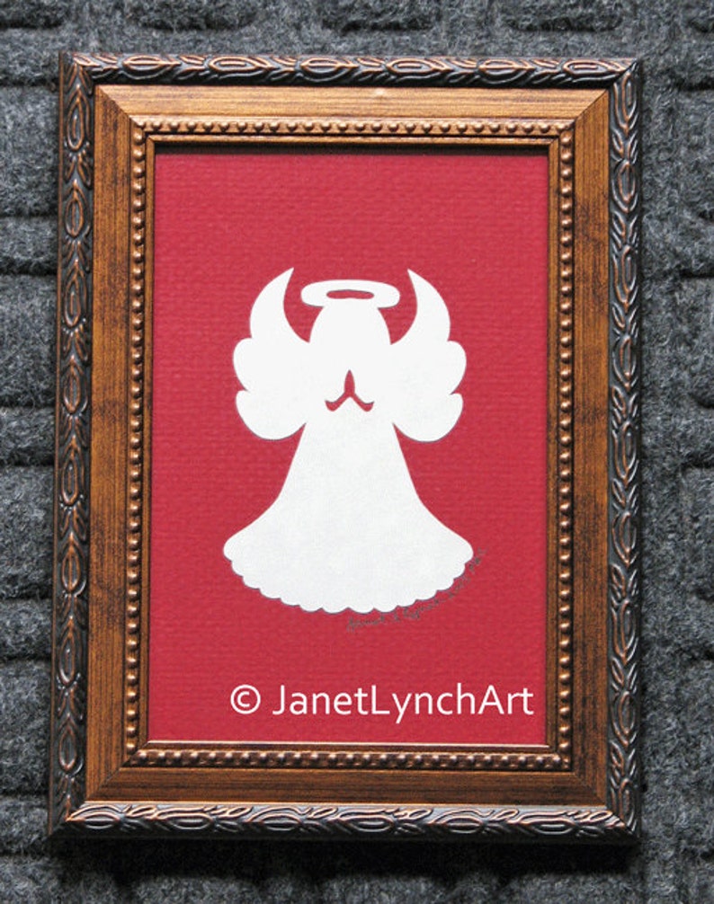 Scherenschnitte Paper Cutting Christmas Angel Red Framed Etsy Scherenschnitte paper cutting christmas angel red framed etsy