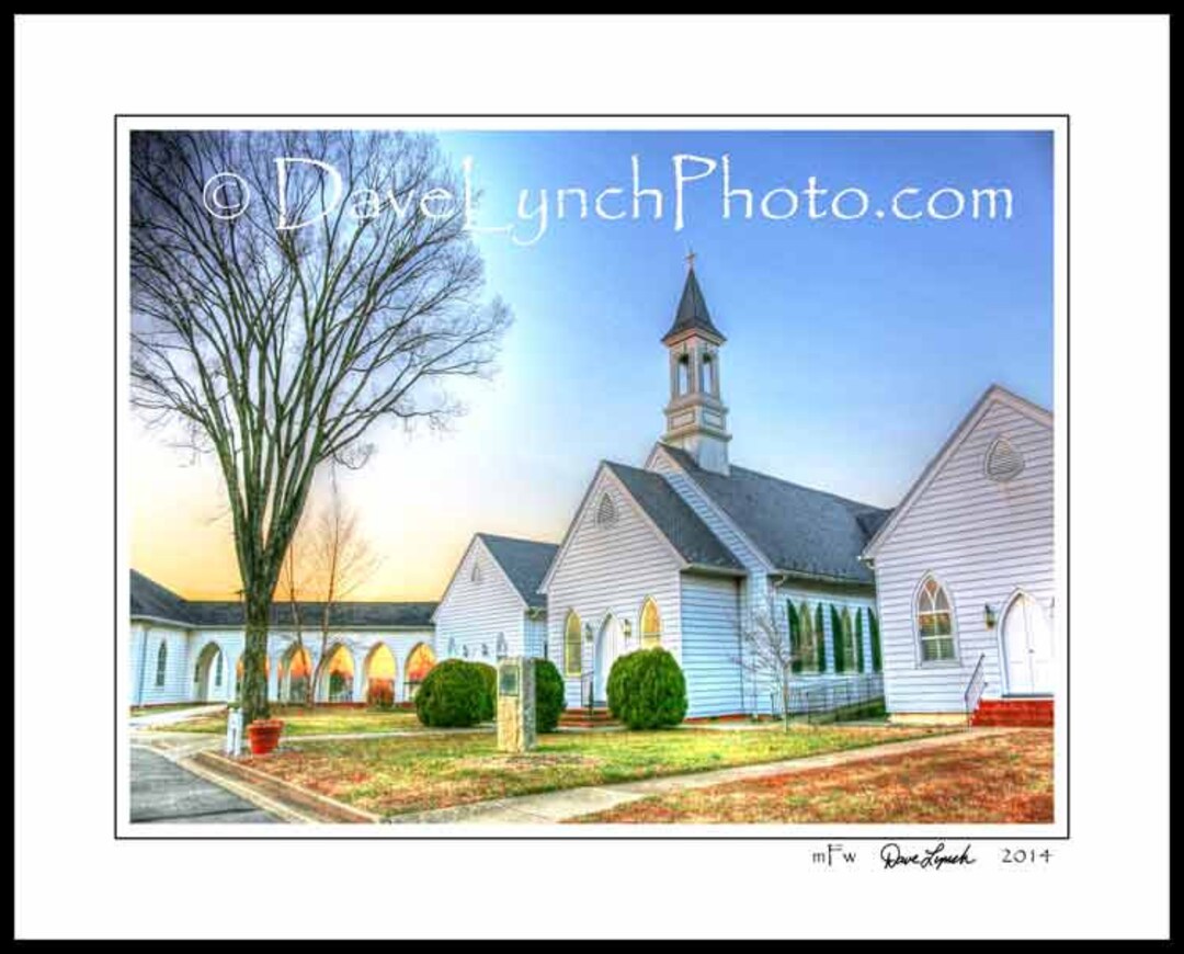 Goochland Baptist Church Goochland VA Manakin Fine Art Etsy