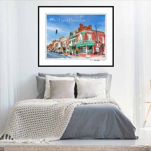 Caroline Street Fredericksburg VA Art Photo Fredericksburg Print Fredericksburg Art Photo Canvas Framed Images by Dave Lynch image 5