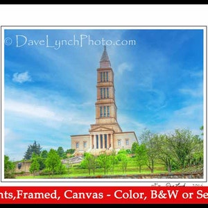Old Town Alexandria VA Virginia - George Washington Masonic National Memorial,King Street,Northern Virginia - Art Photo Prints by Dave Lynch