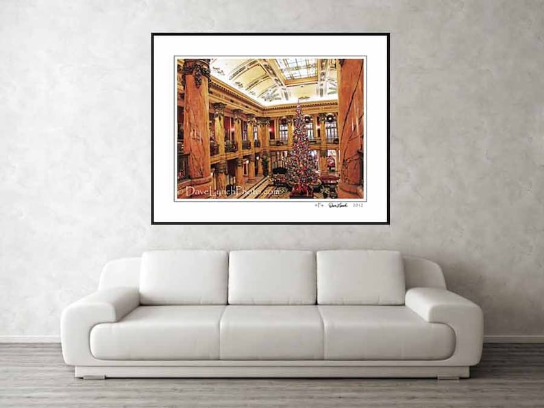 Jefferson Hotel Christmas Tree Richmond VA Prints Art Richmond Images