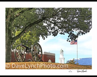 Lynchburg Art Photo - Fort Early - Jubal Early - Civil War - Cannon - Confederate - Fine Art Print by Richmond VA Photographer Dave Lynch