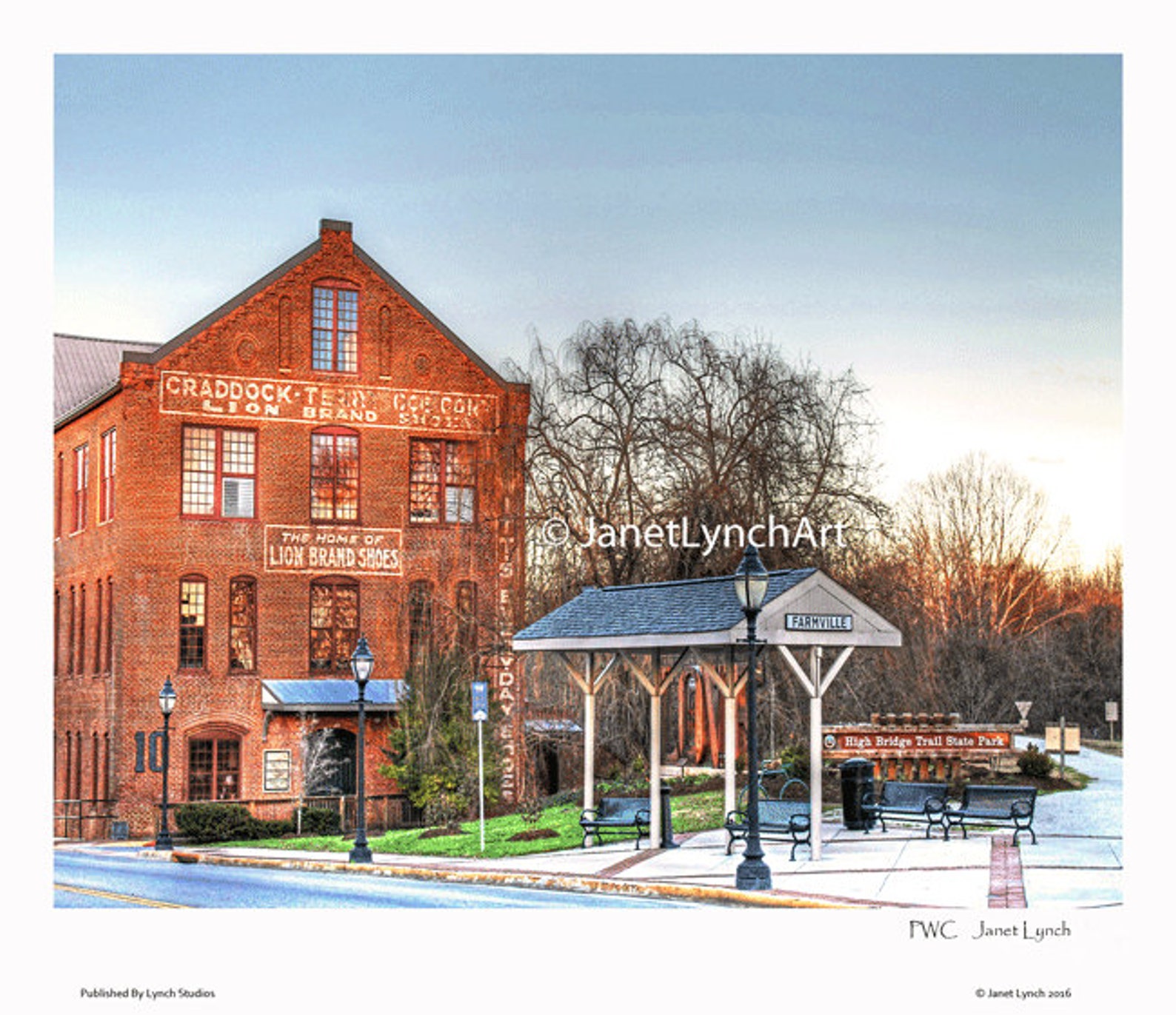 Farmville VA Art Photo Longwood University Hampdensydney - Etsy