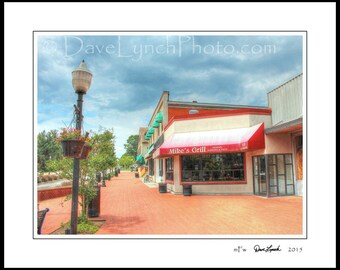 VA Mikes Grill Blacksburg VA Virginia Va  Va  Art Va  Frame Canvas Art Photo Print Photography By Dave Lynch Of Richmond VA