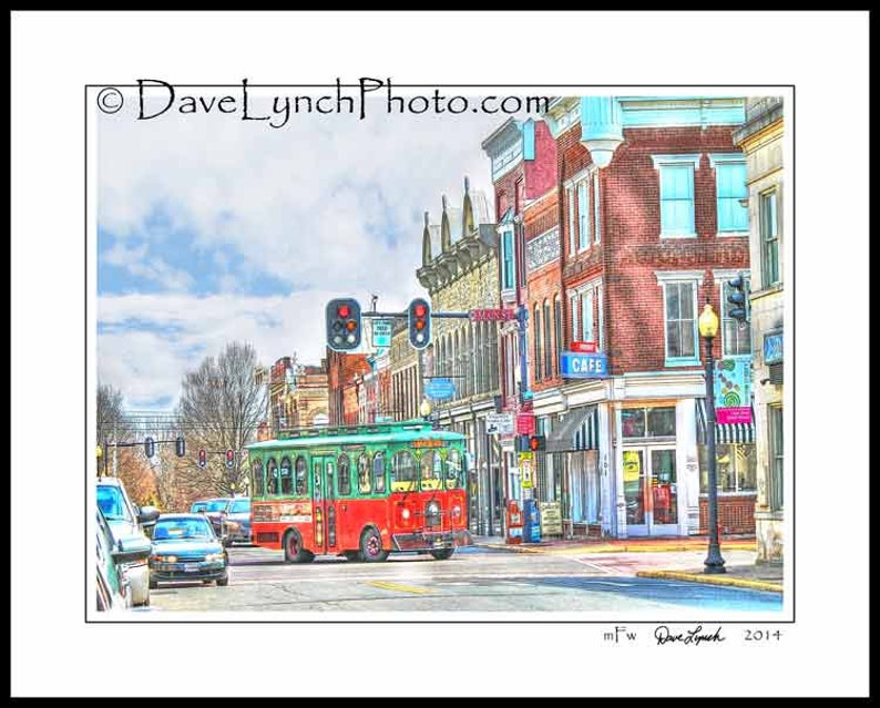 Culpeper Virginia Art Photo,Culpeper Print,Culpeper Map,Culpeper VA