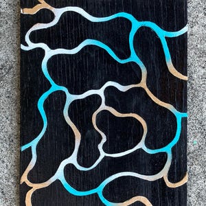 Original Upcycled Mixed Media Art - &quot;Galactic&quot;