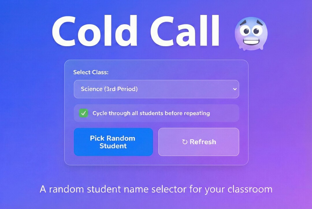 RANDOMLY SELECT NAMES | Cold Call | Browser | Customizable - Etsy