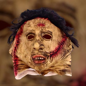 Leatherface Mask Cosplay Latex Texas Chainsaw Massacre Mask Leatherface Latex New For Adult