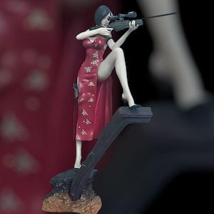 Ada Wong Figure(11inch)Statue New Resident Evil 6 Ada Wong Figurine Figurina(30cm) RE6
