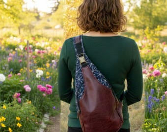 Sling Backpack Sewing Pattern | Crossbody Bag PDF