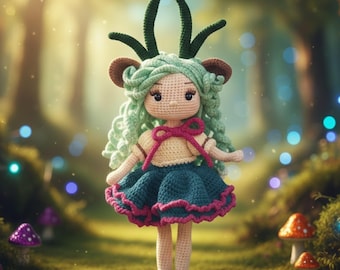 Elera Crochet Pattern: Fairy Doll Amigurumi (PDF File)