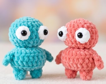 R.E.P.O. Amigurumi Crochet Pattern, Horror Video Game Crochet Toy (PDF Download)