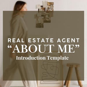 imobiliário, marketing imobiliário, carta de apresentação do agente, modelo sobre mim, folheto sobre mim, modelo de agente imobiliário, agente imobiliário
