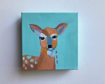 Doe Small Painting