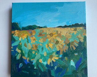 Field of Sunshine: Original Painting