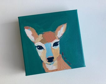 Doe Small Painting
